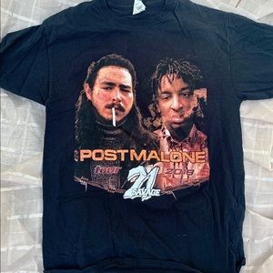 Post Malone x 21 Savage Concert Tee